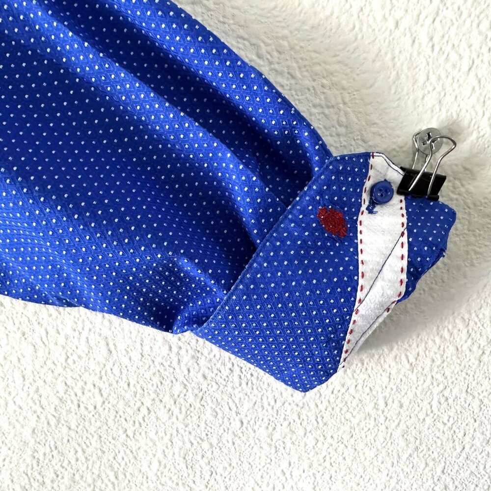 Robert Graham - Long Sleeve Button Up Dress Shirt - Size 42 / 16.5 - Picture 8 of 10